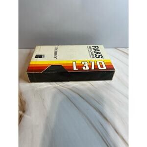 RAKS L 370 Quality Tape (PAL) SECAM NTSC Blank Video Cassette "New"